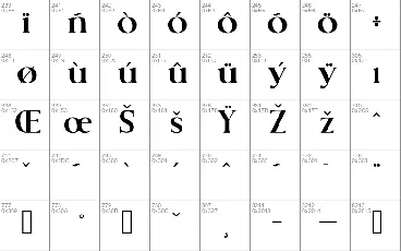 Logistra font