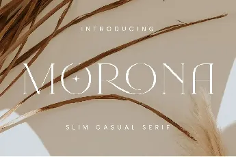 Morona font