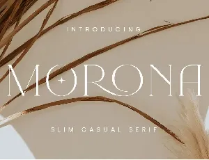 Morona font