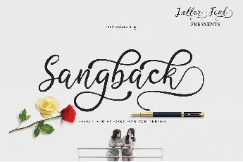 Sangback font