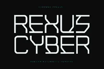 Rexus Cyber DEMO VERSION font