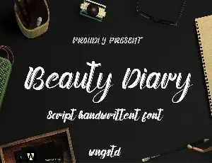 Beauty Diary font