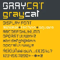 GrayCat font