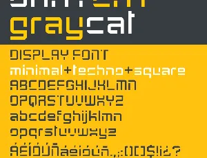 GrayCat font