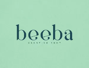 Beeba font