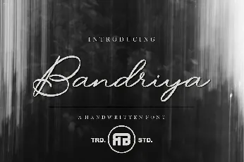 Bandriya font