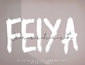 Jenoshark Feiya Duo font