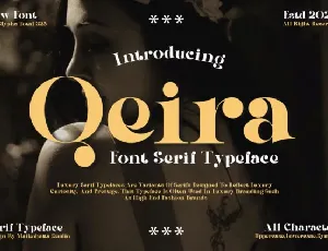 Qeira font