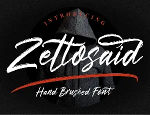 Zettosaid font