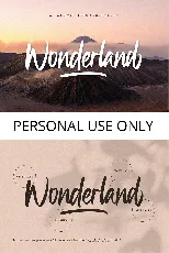 Wonderland font