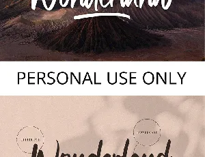 Wonderland font