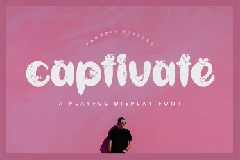 Captivate Display font