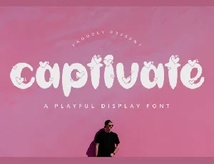 Captivate Display font