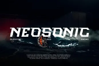 Neosonic font