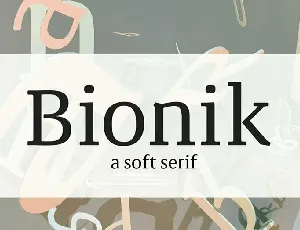 Bionik Family font