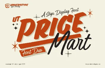 Price Mart Demo font