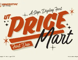 Price Mart Demo font