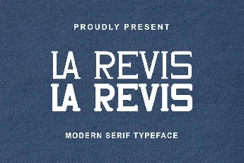 La Revis font