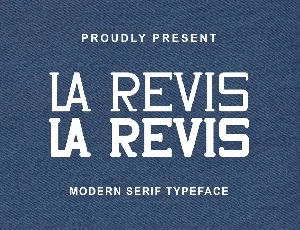 La Revis font