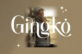 Gingko font