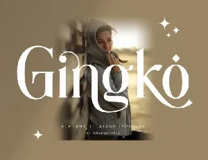 Gingko font