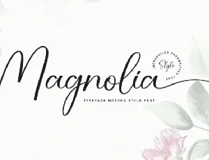 Magnolia Script Typeface font