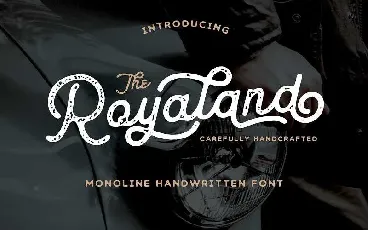 Royaland Script Free Download font