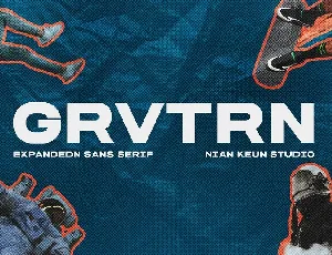 Grvtrn font