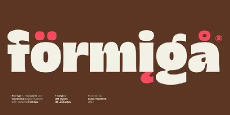 Formiga Family font