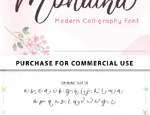 Monatha font