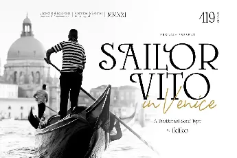 Sailor Vito font