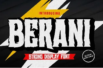 Berani font