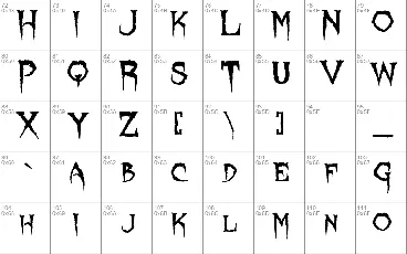 Lycanthrope font