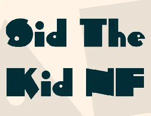 Sid The Kid NF font