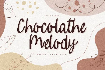 Chocolathe Melody font