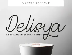 Delisya Handwritten font