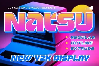 Natsu font