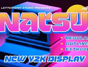 Natsu font