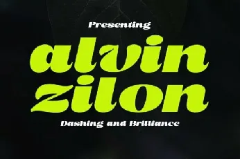 Alvin Zilon font