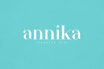 Annika font