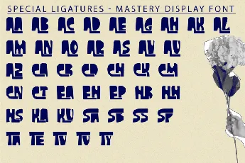 Mastery Display font