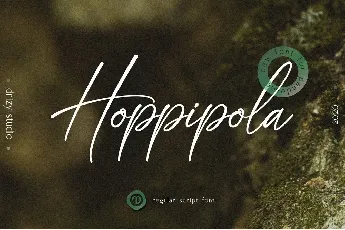 Hoppipola font