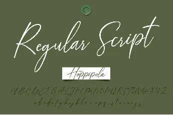 Hoppipola font