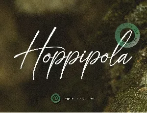 Hoppipola font