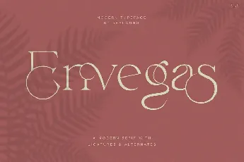 Envegas font