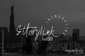 Sttoryink Duo font