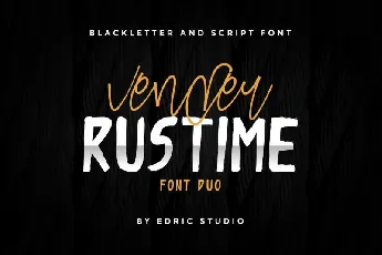 Vender Rustime Duo font