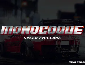 Monocoque font