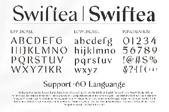 Swiftea font