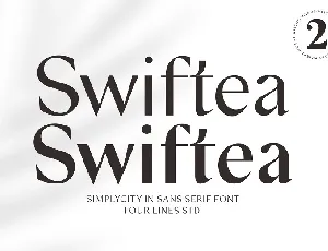 Swiftea font